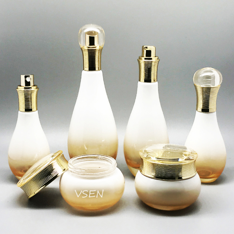 绿色化妆品新款瓶子 开云新款2020玻璃瓶定制10(图4)